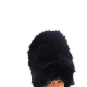 Peau d'ours de l'impérial français fait main prix de gros chapeau en peau d'ours réglable - Product Image 3