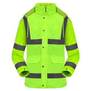 Chaquetas de Seguridad de Alta Visibilidad en Oferta, Chaquetas de Seguridad Reflectantes de Alta Visibilidad para Construcción y Seguridad - Product Image 1