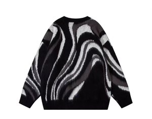 Suéter de Punto de Mohair con Cuello Redondo Otoño 2026, Diseño Jacquard, Pullover para Hombre, Colores Personalizados, Venta al por Mayor, Transpirable - Product Image 5