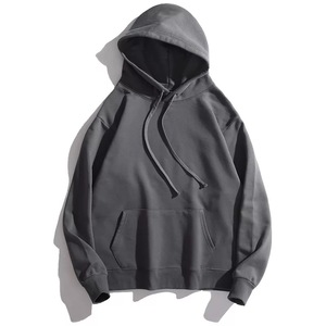 Sudaderas con Capucha para Hombre, 100% Algodón Teñido, Color Sólido, Cómodas para el Invierno, Precio Directo de Fábrica - Product Image 6