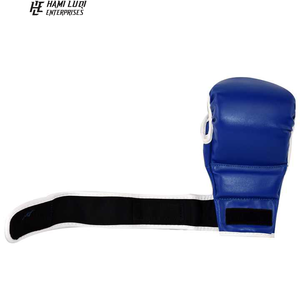 High Quality Fighting Wining <b>Gloves</b> Wholesale Martial Arts MMA <b>Gloves</b> Customized Size 16OZ Pu Leather - Product Image 4