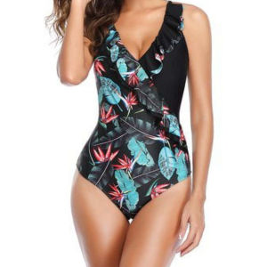 2025 New <b>Womens</b> Athletic Training One-Piece High Cut Surfing <b>Rash</b> <b>Guard</b> Swimwear Quick Dry Spandex/Polyester - Product Image 1