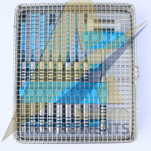 SUAVE SURGICAL INSTRUMENTS-Juego de cinceles con logotipo personalizado para dividir huesos con mazo de hidromiel, juego de implantes dentales con revestimiento azul - Product Image 6