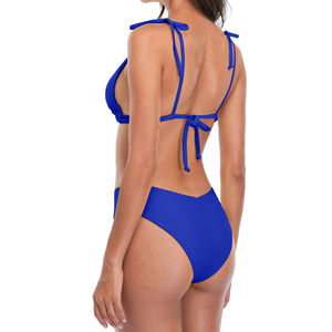 Ensemble de bikini pour femmes en micro-bra à imprimé animal, impression par transfert thermique, longueur standard, 2 pièces, spandex/nylon, faible MOQ - Product Image 4