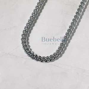 Venta caliente 12mm Sólido 925 Plata Esterlina 18K Chapado en oro VVS Iced Moissanite Cadena de eslabones cubanos Hip Hop Estilo Joyería Venta caliente - Product Image 4