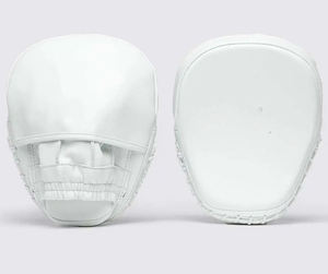 Mitaines de frappe et coussinets de frappe personnalisés pour la boxe, le MMA, le kickboxing, la boxe thaïlandaise, entraînement, fabriqués au Pakistan, à vendre, coussinets en cuir - Product Image 2