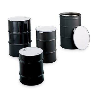 Nouvelle livraison Fûts en acier inoxydable à toit ouvert de 200L de 55 gallons et fûts à tête en acier bleu Fûts en métal de 210l ou 220 l en acier - Product Image 1