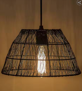 Suspension en fil métallique noir - Product Image 2