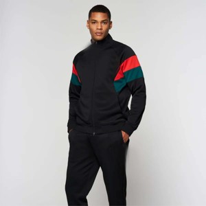 Conjunto versátil de chaqueta y pantalones de chándal: adecuado para entrenamientos de gimnasio, carreras al aire libre y moda diaria - Product Image 1