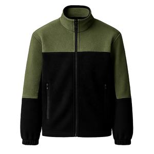 Chaqueta exterior Softshell de peso pesado cálido de invierno para hombres y mujeres chaquetas de calle técnicas bordadas de lana Polar - Product Image 2