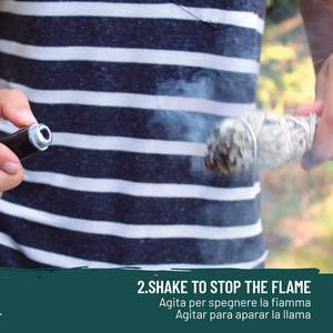 Bâton d'encens à la sauge blanche naturelle-Parfum nettoyant et rafraîchissant revitalisant thérapeutique - Product Image 5