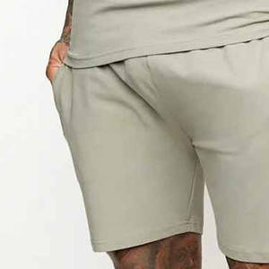 Pantalones cortos de gimnasio para hombre de algodón suave personalizados a la moda al por mayor diseño personalizado 2026 pantalones cortos de sudor lisos de alta calidad para Hombre Pantalones cortos de gimnasio para hombre - Product Image 5