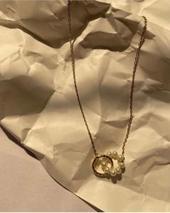 Small Flower Type Two Color Necklace Choker for Collage Girls Deals in Wholesale - Product Image 6