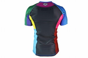 Rashguard MMA à manches longues, design personnalisé 2026, prix de gros, respirant, anti-UV, écologique, équipement de compression UPF50+ 160g - Product Image 3