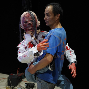 Horror Animatronic fantasma Zombie modelo interior accesorios de Metal para Terror <span class=keywords><strong>Escape</strong></span> <span class=keywords><strong>Room</strong></span> para centros comerciales uso público y Aeropuerto - Product Image 2