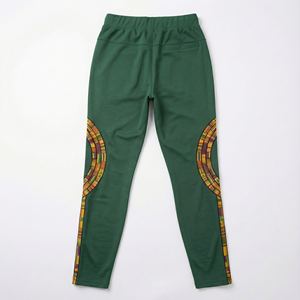 Pantalons de survêtement en toile mi-lourds pour hommes personnalisés Y2K, genou déchiré, bande latérale délavée, panneau graphique, coupe slim, streetwear, joggers - Product Image 2