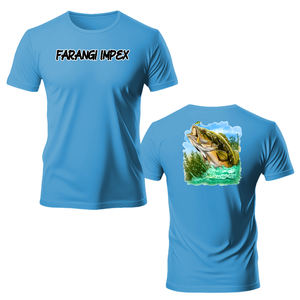 UPF 50 +, venta al por mayor, ropa de protección solar de secado rápido, camisetas de pesca Unisex, camiseta de manga corta Anti-UV para mujer con capucha - Product Image 1