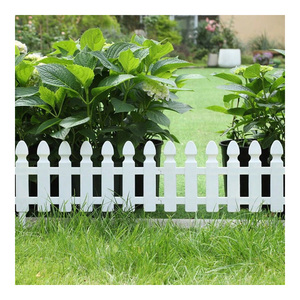 Panneau de clôture de jardin en plastique one99 Panneau de clôture de jardin décoratif en plastique pour jardin Piquets de protection Bordure décorative pour l'extérieur - Product Image 1