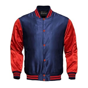 Groothandel Mode Streetwear Satijnen <span class=keywords><strong>Baseball</strong></span> Jack Mannen Herfst En Winter Outdoor Jas Unisex Varsity Satijn Jack