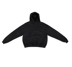 Hot selling mens hoodies heavyweight Boxy fit unisex oversize heavy <b>Thick</b> <b>Fleece</b> cotton knitted hoodies men - Product Image 4