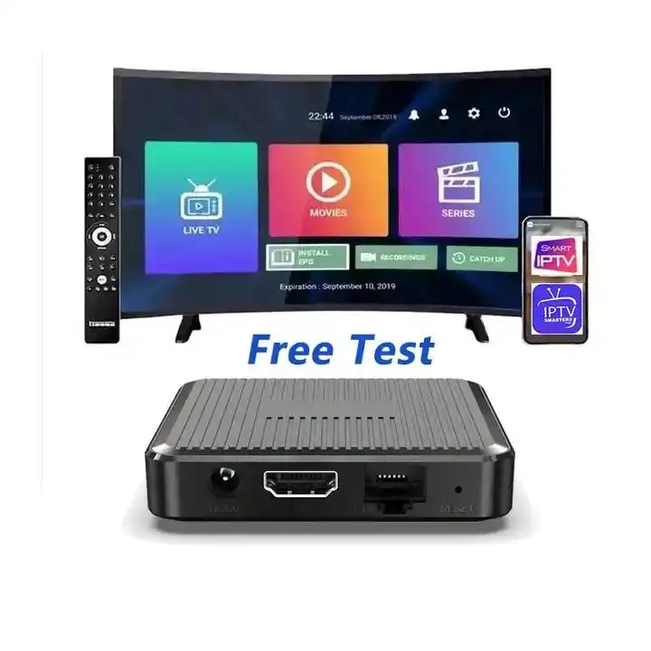 TV Box android test gratuit adulte revendeur panneau Europe m3u liste 4K iptv abonnement 12 mois code pour smart tv box