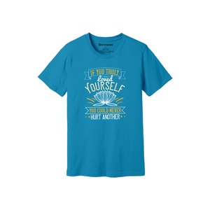 T-shirt décontracté 100% coton avec impression 3D de thèmes de bouddha 12 options de couleur 160-180 Placement de conception personnalisable GSM lourd - Product Image 6