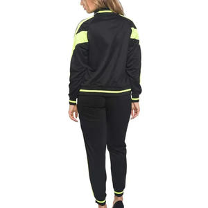 Service OEM, survêtement pour femmes en deux pièces, manches longues, couleur et logo personnalisés, respirant, décontracté, solide, pour l'hiver - Product Image 6