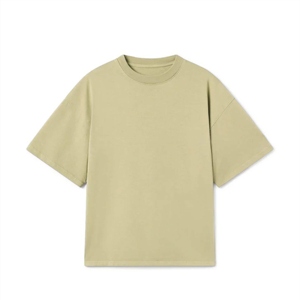 เสื้อยืดผู้ชายแขนสั้นทรงหลวมใส่สบายทรงหลวมพิมพ์ลายขนาดใหญ่น้ำหนักมาก - Product Image 1