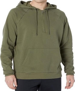 Sudadera con capucha Rival Fleece 1/2 con cremallera para hombre, peso pesado, 100% de poliéster, sudaderas elásticas y cómodas importadas, cierre, lavado a máquina - Product Image 2