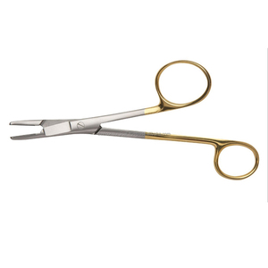 Porte-aiguilles Gillies 5,5 pouces (14 cm) avec pointes STR et inserts TC, manuel, certifié CE, pour usage hospitalier et clinique - Product Image 4