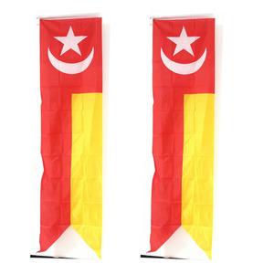 Drapeau malaisien imprimé numériquement en sérigraphie, drapeau national personnalisé en polyester, événements patriotiques, promotions, sports - Product Image 3