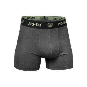 <b>Mens</b> Mid-Rise Boxer Briefs with Knitted Spandex/Cotton Breathable <b>Stretch</b> Fabric Quick Dry Comfortable Fit Waist Logo PCB - Product Image 1