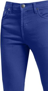 Pantalons en jean de qualité supérieure respirants pour hommes, taille basse, coton, bleu foncé, coupe droite, décontractés, pantalons en jean pour hommes - Product Image 6