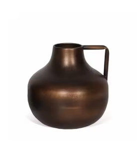 Dernière collection de pots design d'usine Jardinières de jardin d'intérieur finies en or Décoration d'entrée Jardinières Conteneurs de plantes - Product Image 4