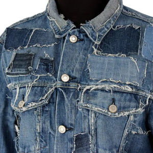 Chaqueta Vaquera Azul Personalizable para Mujer 2026, Elegante, de Manga Larga con Bolsillos Grandes, Estilo Universitario y Blazer, Abrigo para Mujer - Product Image 4