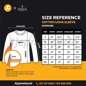 100% algodón transpirable estilo unisex cuello redondo NHR114 NORTHHARBOUR Camiseta lisa de manga larga - Product Image 5