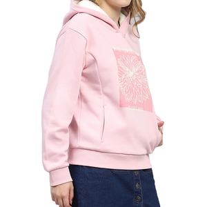 Sweat à capuche en coton 100% lourd, très vendu, pour femmes, logo personnalisé imprimé, vêtement chaud d'hiver, col à capuche, 2026 - Product Image 3
