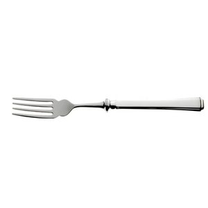 Tenedor de Metal más vendido, vajilla de boda plateada de acero inoxidable, juego de tenedor de fruta con mango de diseño plano grueso - Product Image 3
