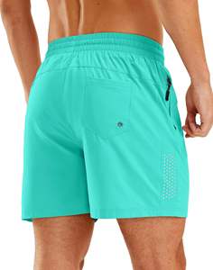 Conception imprimée maille hommes Shorts personnalisés de haute qualité Logo grande taille hommes Shorts de sport Street Wear Shorts pour hommes Logo personnalisé - Product Image 4