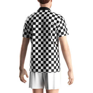 เสื้อเชิ้ตผู้ชายดีไซน์ใหม่ ผ้าฝ้าย 100% เย็บทนทาน รับผลิตแบบ OEM/ODM - Product Image 6