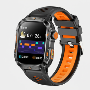 Montre connectée GPS Sower HT36 avec écran TFT de 2,01 pouces, suivi de la fréquence cardiaque, étanche IP68, montre de fitness pour hommes et femmes - Product Image 2