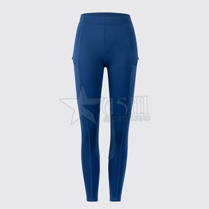 Leggings d'équitation de haute qualité pour femmes à manches longues yaourt haut d'entraînement couche de base supérieure produits pour chevaux - Product Image 1