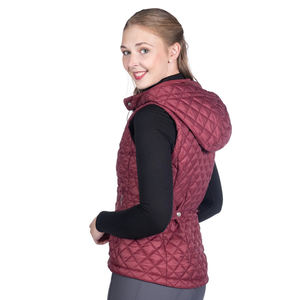 Chaleco acolchado para mujer de suministro a granel | Chaleco ecuestre de calidad superior | Prendas de abrigo a prueba de viento Marca de color personalizada - Product Image 5