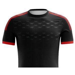 ชุดฟุตบอลสำหรับผู้ใหญ่แบบยูนิเซ็กซ์ ระบายอากาศได้ดี แห้งเร็ว เป็นมิตรกับสิ่งแวดล้อม ผลิตจากโพลีเอสเตอร์ 100% แบบสั่งทำพิเศษ คอกลม แขนสั้น - Product Image 4