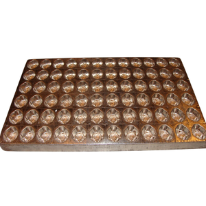 GIFT COLLECTION <b>Vintage</b> Heavy Metal Candy Chocolate Mold Tray 60 Piece - Product Image 1