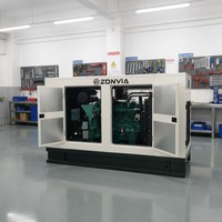 150kW 187,5KVA Erdgas & Biogas LPG Gasgenerator mit Elektrostart Wasserkühlung 95% Effizienz 400/230V