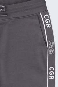 Breathable Lightweight 100% Cotton Fleece Jogger Pant Adults Quick Dry Printed Rhinestone Washed Applique Design High Quality - Product Image 3