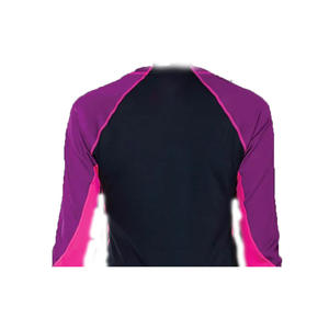 เสื้อแรชการ์ดระบายอากาศได้ดี สำหรับผู้ชายและผู้หญิง แขนยาว แห้งเร็ว ป้องกันรังสียูวี ผลิตจากผ้าสแปนเด็กซ์/โพลีเอสเตอร์ เหมาะสำหรับเล่นเซิร์ฟ ว่ายน้ำ ออกกำลังกาย และฝึกซ้อม - Product Image 2