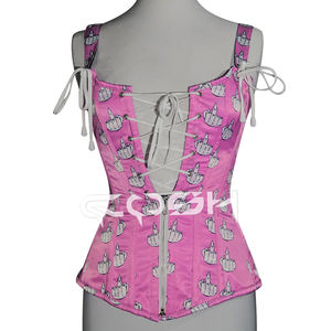Corsé Halter con Estampado Pink Attitude - Product Image 5