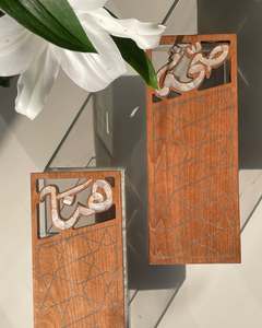 Edición de Regalo para Hogares Árabes, Elegante Caja de Dulces de Acrílico Transparente con Tapa de Incrustaciones de Madera, Lujo para Ramadán y Eid Mubarak - Product Image 4